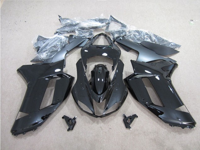 Affordable 2007-2008 Black Kawasaki ZX6R Motorbike Fairing UK Affordable 2007-2008 Black Kawasaki ZX6R Motorbike Fairing UK