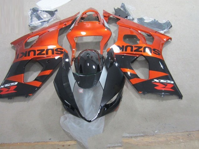Affordable 2003-2004 Black Orange Suzuki GSXR1000 Motorbike Fairing UK Affordable 2003-2004 Black Orange Suzuki GSXR1000 Motorbike Fairing UK