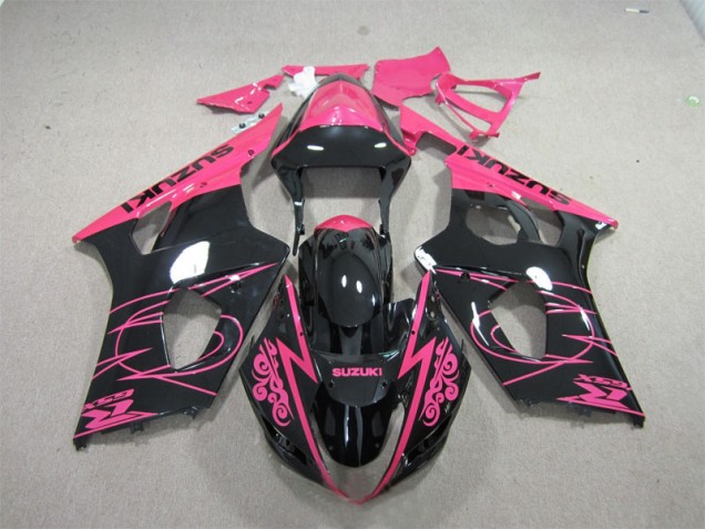 Affordable 2003-2004 Pink Black Suzuki GSXR1000 Bike Fairing Kit UK Affordable 2003-2004 Pink Black Suzuki GSXR1000 Bike Fairing Kit UK