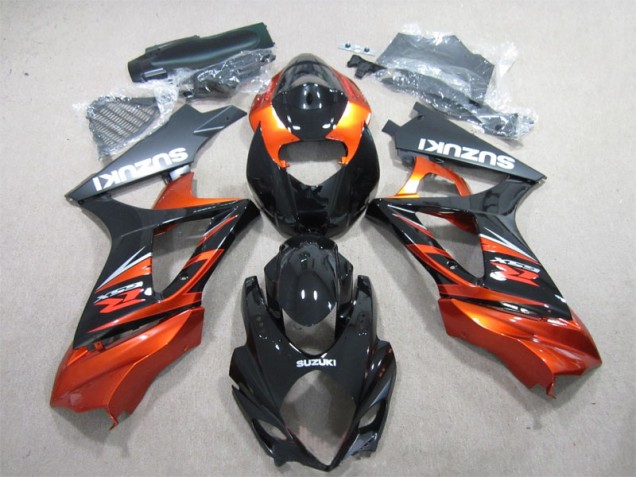 Affordable 2007-2008 Black Orange Suzuki GSXR1000 Motorbike Fairing UK Affordable 2007-2008 Black Orange Suzuki GSXR1000 Motorbike Fairing UK