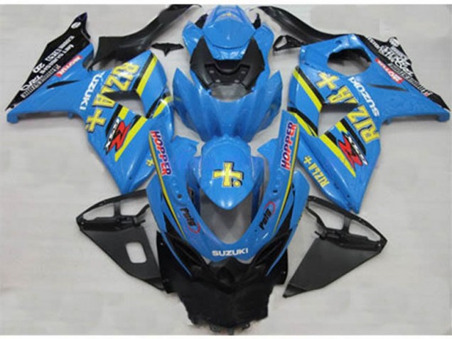 Affordable 2009-2016 Blue Rizla Hopper Suzuki GSXR1000 Bike Fairings UK Affordable 2009-2016 Blue Rizla Hopper Suzuki GSXR1000 Bike Fairings UK