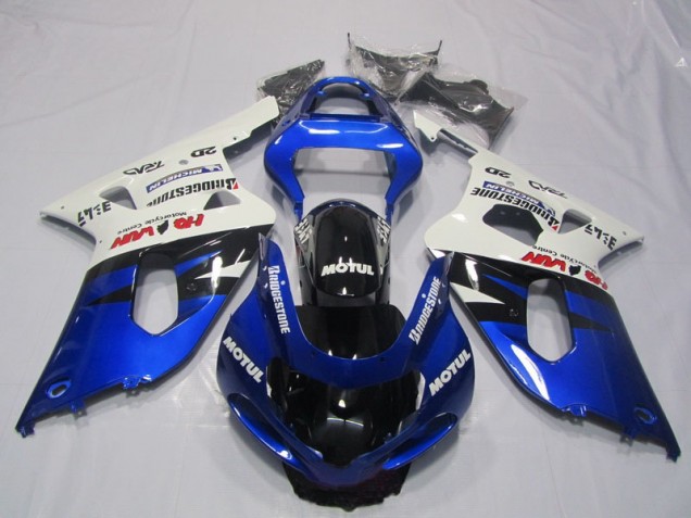 Affordable 2001-2003 Blue White Motul Suzuki GSXR600 Motorcyle Fairings UK Affordable 2001-2003 Blue White Motul Suzuki GSXR600 Motorcyle Fairings UK