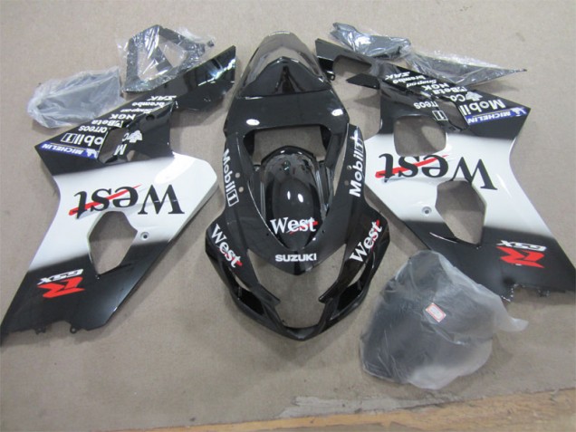 Affordable 2004-2005 Black West Suzuki GSXR600 Motorcycle Fairing Kits UK Affordable 2004-2005 Black West Suzuki GSXR600 Motorcycle Fairing Kits UK