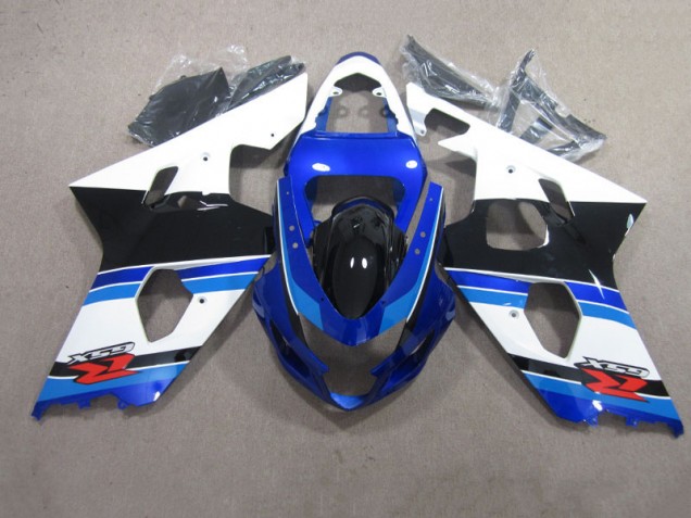 Affordable 2004-2005 Blue White Suzuki GSXR600 Motor Fairings UK Affordable 2004-2005 Blue White Suzuki GSXR600 Motor Fairings UK