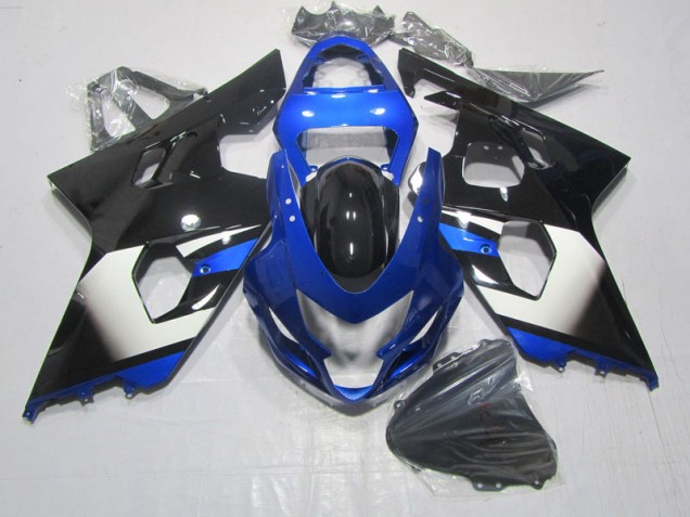 Affordable 2004-2005 Black Blue Suzuki GSXR600 Motorcylce Fairings UK Affordable 2004-2005 Black Blue Suzuki GSXR600 Motorcylce Fairings UK