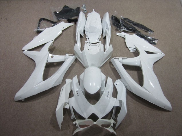 Affordable 2008-2010 White Suzuki GSXR600 Motorcycle Fairing Kit UK Affordable 2008-2010 White Suzuki GSXR600 Motorcycle Fairing Kit UK