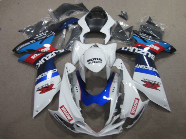 Affordable 2011-2021 White Blue Motul Suzuki GSXR600 Moto Fairings UK Affordable 2011-2021 White Blue Motul Suzuki GSXR600 Moto Fairings UK