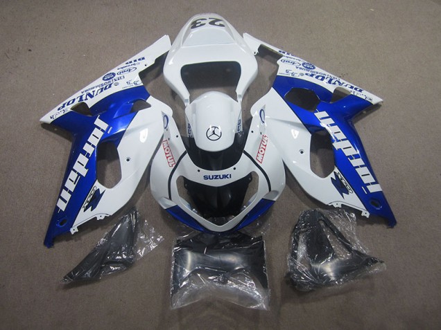 Affordable 2001-2003 White Blue Motul Suzuki GSXR750 Motorcycle Fairing Kit UK Affordable 2001-2003 White Blue Motul Suzuki GSXR750 Motorcycle Fairing Kit UK