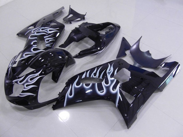 Affordable 2001-2003 Blue White Flame Suzuki GSXR750 Motor Fairings UK Affordable 2001-2003 Blue White Flame Suzuki GSXR750 Motor Fairings UK