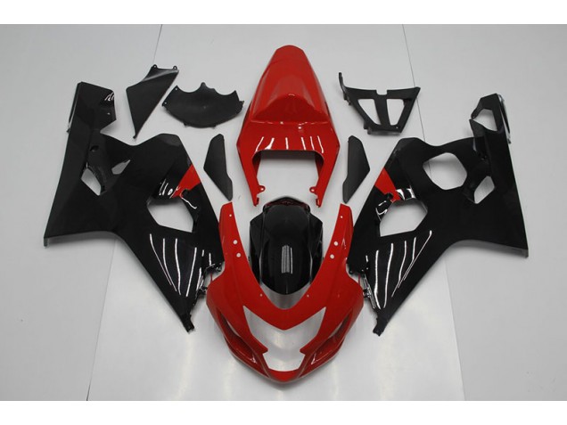 Affordable 2004-2005 Red Black Suzuki GSXR750 Motorcylce Fairings UK Affordable 2004-2005 Red Black Suzuki GSXR750 Motorcylce Fairings UK