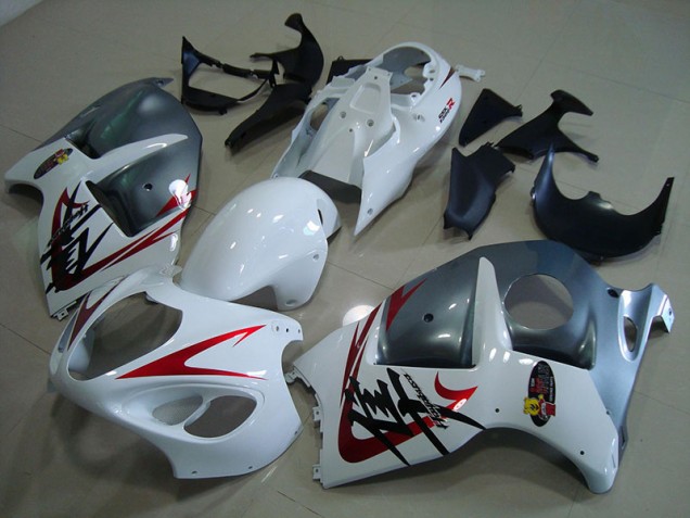 Affordable 1996-2007 White Black Suzuki GSXR1300 Hayabusa Motorcycle Fairing Kit UK Affordable 1996-2007 White Black Suzuki GSXR1300 Hayabusa Motorcycle Fairing Kit UK