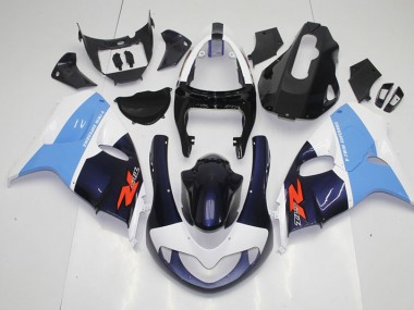Affordable 1998-2003 Blue White Suzuki TL1000R Motorcycle Fairing Kits UK