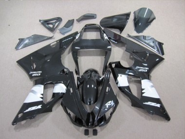 Affordable 1998-1999 Black White Decal Yamaha YZF R1 Motorcycle Bodywork UK