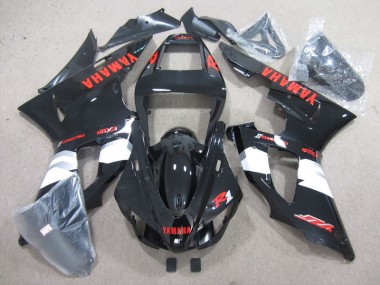 Affordable 1998-1999 Black Red Decal Yamaha YZF R1 Motorcycle Fairings Kits UK