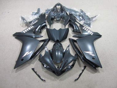 Affordable 2007-2008 Black White Decal Yamaha YZF R1 Motorbike Fairing UK