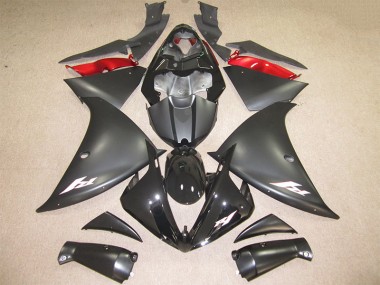 Affordable 2009-2011 Black Yamaha YZF R1 Motorcycle Fairings Kit UK