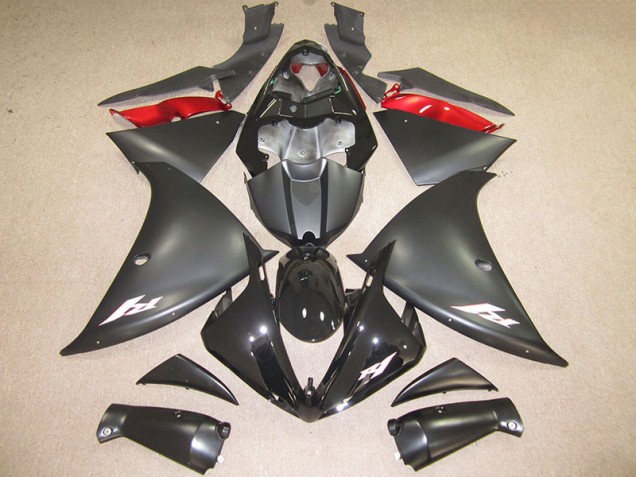 Affordable 2012-2014 Black White Decal Yamaha YZF R1 Replacement Fairings UK