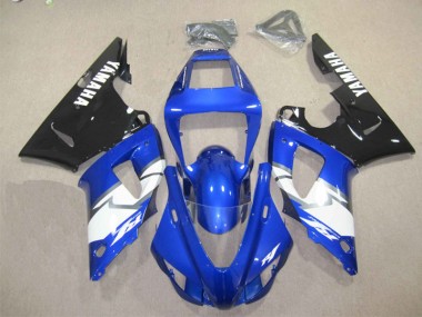 Affordable 2012-2014 Blue Black White Yamaha YZF R1 Motorcycle Fairings Kits UK