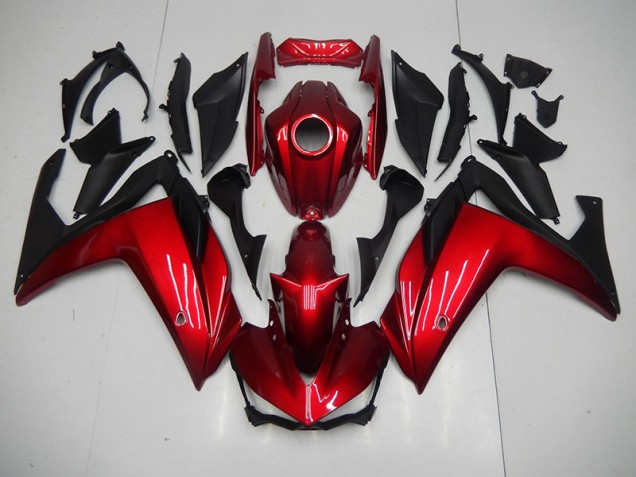 Affordable 2015-2022 Red Black Yamaha YZF R3 Motorbike Fairing UK