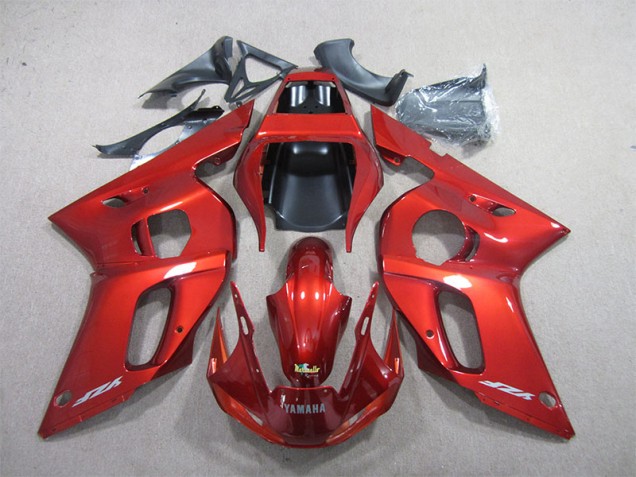 Affordable 1998-2002 Red Yamaha YZF R6 Moto Fairings UK