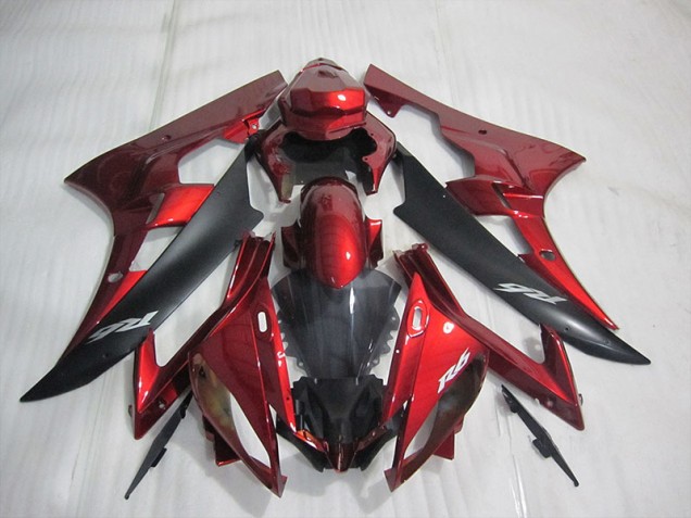 Affordable 2006-2007 Red Yamaha YZF R6 Motor Fairings UK