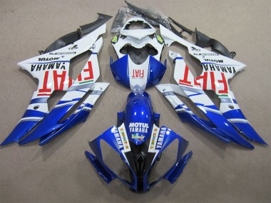 Affordable 2008-2016 Blue White Motul Red Fiat Yamaha YZF R6 Motorbike Fairing UK