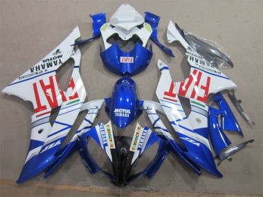 Affordable 2008-2016 White Black Red Fiat Yamaha YZF R6 Motorbike Fairing Kits UK